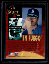 Load image into Gallery viewer, 1996 Select #1 Ken Griffey Jr. En Fuego
