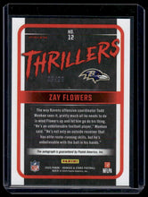 Load image into Gallery viewer, Zay Flowers 2025 Panini Rookies &amp; Stars #12 Auto #/99
