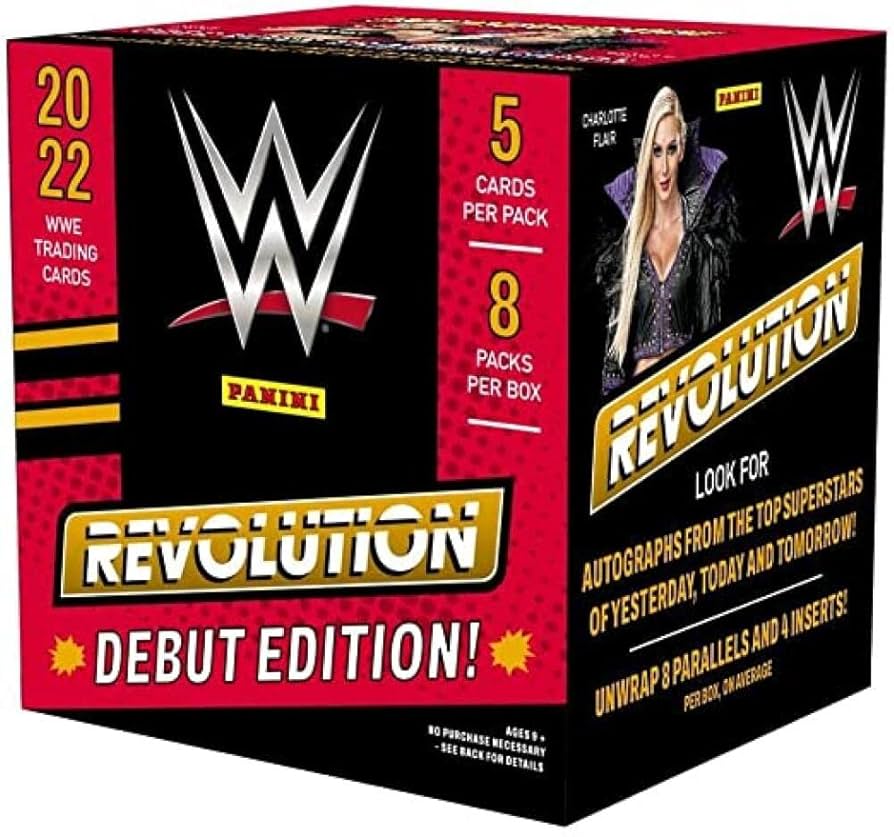 2022 Panini Revolution WWE Hobby Box
