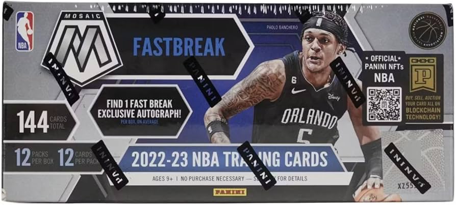 2022/23 Panini Mosaic Basketball Fast Break Hobby Box