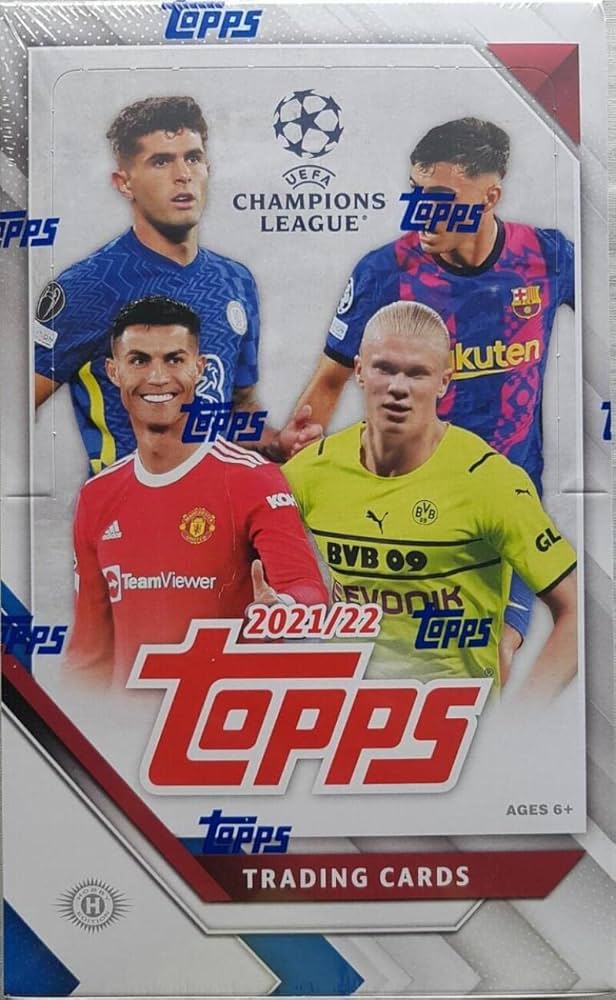 2021/22 Topps UEFA Champions League Soccer Hobby Box