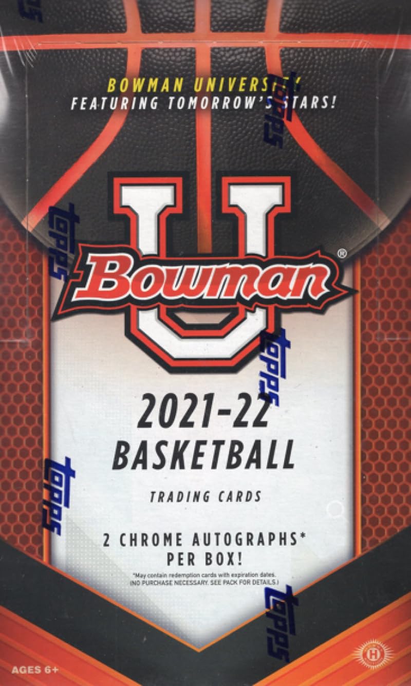 2021/22 Bowman University Basketball Hobby Box