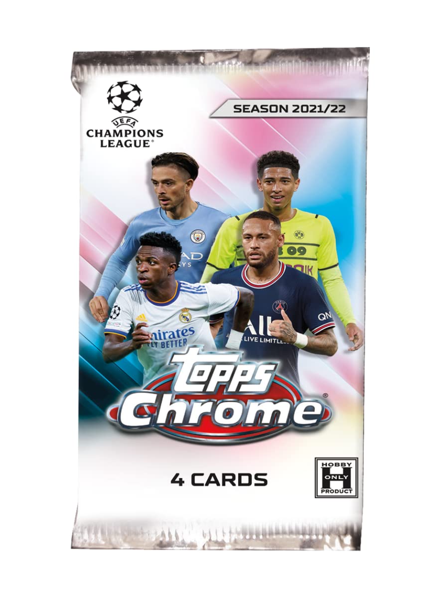 2021 Topps UEFA Champions League Chrome Soccer Hobby Box