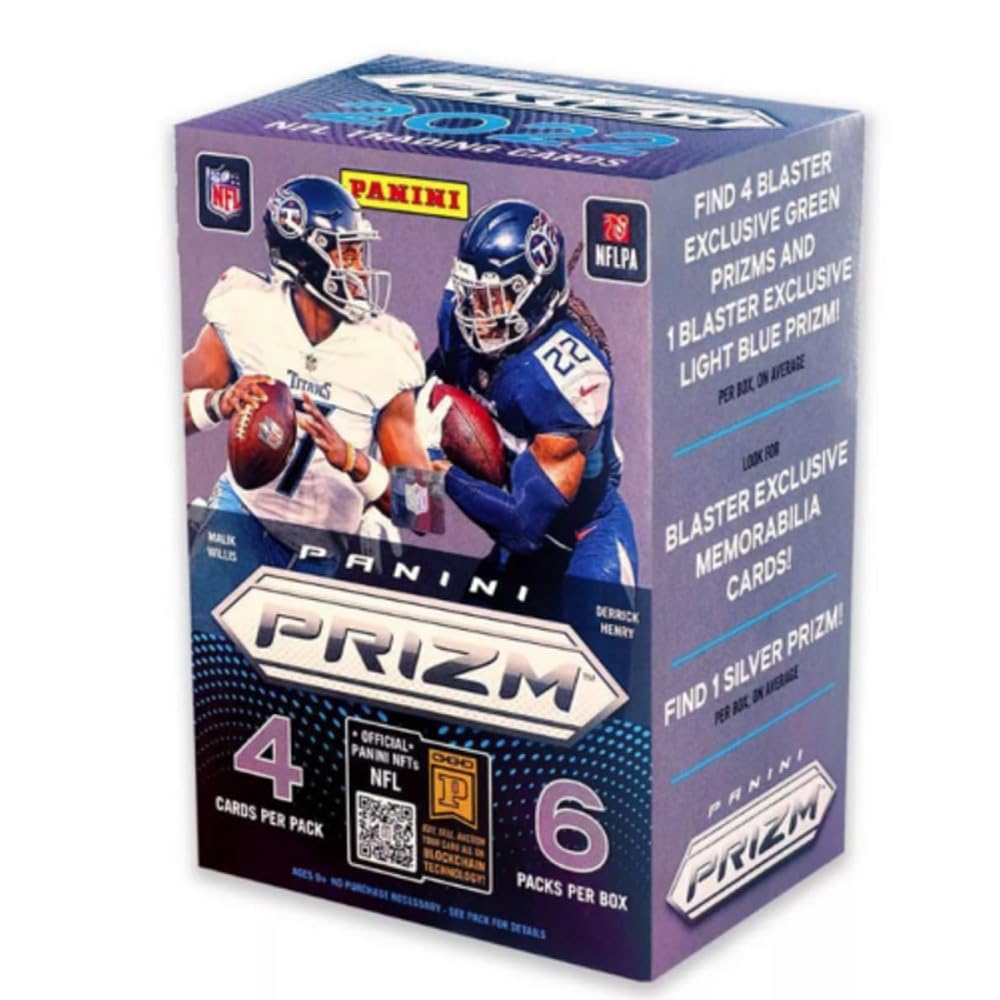 2022 Panini Prizm Football Blaster Box (Red, White & Blue Prizm)