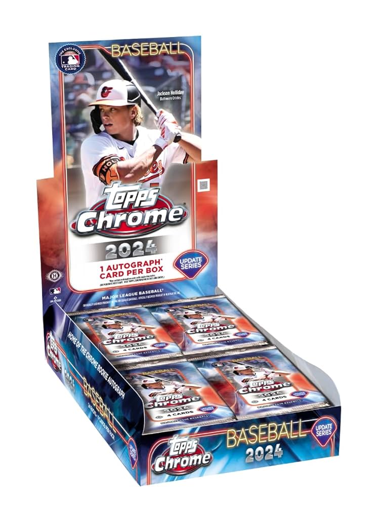 2024 Topps Chrome Baseball Hobby Box
