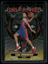 Load image into Gallery viewer, 2025-26 Donruss #17 Cade Cunningham Unleashed Gold #/10
