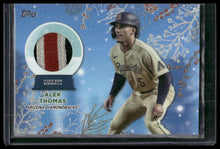 Load image into Gallery viewer, 2023 Topps Holiday #RC-AT Alek Thomas Relics Silver Metallic #/10
