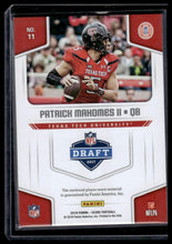 Load image into Gallery viewer, 2018 Score #11 Patrick Mahomes II Collegiate Jerseys
