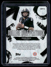 Load image into Gallery viewer, 2025 Bowman U Chrome Diego Pavia College Playbook Orange Refractor #/25
