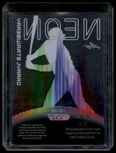 Load image into Gallery viewer, 2026 Leaf Vivid #NA-DS1 Darryl Strawberry Neon Autographs Prismatic Red #/5

