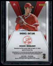 Load image into Gallery viewer, 2018 Panini National Collectors Convention VIP Party Shohei Otani VIP Promos
