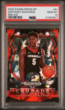 Load image into Gallery viewer, 2020 Panini Prizm Draft Picks #81 Anthony Edwards Red Ice PSA 10
