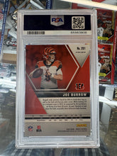 Load image into Gallery viewer, 2020 Panini Mosaic #201 Joe Burrow Camo Pink PSA 9
