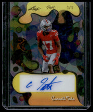 Load image into Gallery viewer, 2025 Leaf Pure Adrenaline Autographs Carnell Tate #1/1
