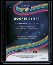 Load image into Gallery viewer, 2025 Finest #FA-CDJ Cooper DeJean Finest Autographs
