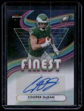 Load image into Gallery viewer, 2025 Finest #FA-CDJ Cooper DeJean Finest Autographs

