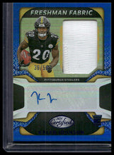 Load image into Gallery viewer, 2025 Panini Certified Kaleb Johnson Freshman Fabric Mirror Signatures #/499
