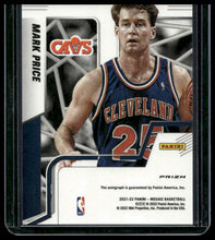 Load image into Gallery viewer, 2021-22 Panini Mosaic Mark Price Autographs Mosaic Choice Fusion Red and Yellow

