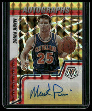 Load image into Gallery viewer, 2021-22 Panini Mosaic Mark Price Autographs Mosaic Choice Fusion Red and Yellow
