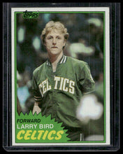 Load image into Gallery viewer, 1981-82 Topps #4 Larry Bird
