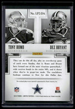 Load image into Gallery viewer, 2014 Panini Limited Dez Bryant / Tony Romo Partnership Dual Materials #/99
