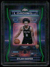 Load image into Gallery viewer, 2025-26 Bowman #GL-2 Dylan Harper Greatness Loading Green Refractor #/99
