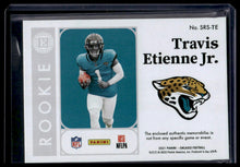 Load image into Gallery viewer, 2021 Panini Encased Travis Etienne Jr. Substantial Rookie Swatches Emerald #/10
