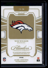 Load image into Gallery viewer, 2025 Panini Flawless #58 Wes Welker Down and Dirty Prime #/20
