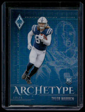 Load image into Gallery viewer, 2025 Panini Phoenix #1 Tyler Warren Archetype

