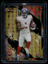 Load image into Gallery viewer, 2024 Finest #190 Malik Nabers Gold Geometric Refractor #/25
