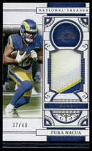 Load image into Gallery viewer, 2025 Panini National Treasures #FTR-PNA Puka Nacua Franchise Treasures #/49
