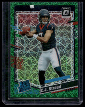 Load image into Gallery viewer, 2023 Donruss Optic #244 C.J. Stroud Green Velocity
