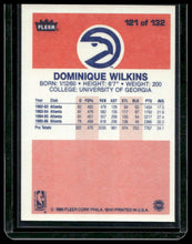 Load image into Gallery viewer, 1986-87 Fleer #121 Dominique Wilkins
