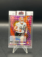 Load image into Gallery viewer, Mason Graham 2025 Panini Mosaic Purple Auto /49 #311
