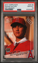 Load image into Gallery viewer, 2017 Topps Now Off-Season #OS-80 Shohei Ohtani Off-Season PSA 10
