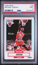 Load image into Gallery viewer, 1990 Fleer #26 Michael Jordan PSA 9
