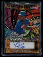 Load image into Gallery viewer, 2025 Leaf Vivid Darryl Strawberry In Glorious Technicolor Autographs Orange #/1
