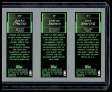 Load image into Gallery viewer, 2003-04 Topps Rookie Matrix #117 / 111 / 112 Hinrich / LeBron James / Milicic
