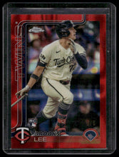 Load image into Gallery viewer, 2025 Topps Chrome #234 Brooks Lee Red RayWave Refractors #/5
