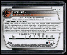Load image into Gallery viewer, 2025 Bowman Draft #BDC-16 Ike Irish Chrome Black Geometric #/10
