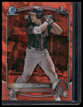 Load image into Gallery viewer, 2025 Bowman Sapphire Edition #BCP-21 Slade Caldwell Orange #/25

