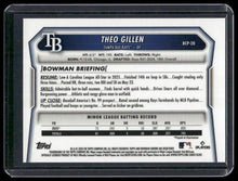 Load image into Gallery viewer, 2026 Bowman #BCP-20 Theo Gillen Chrome Prospects Gold Refractor #/50

