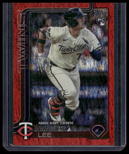Load image into Gallery viewer, 2025 Topps Update #US243 Brooks Lee Red Rainbow Foil #/5
