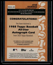 Load image into Gallery viewer, 2023 Topps José Ramírez 35th Anniversary All-Stars Autographs
