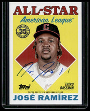 Load image into Gallery viewer, 2023 Topps José Ramírez 35th Anniversary All-Stars Autographs
