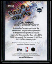 Load image into Gallery viewer, 2025-26 Topps #HM-KK Kon Knueppel Havoc Marks
