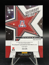 Load image into Gallery viewer, 2025 Draft Picks Tetairoa McMillan Saturday Stars Autographs Mojo #/25

