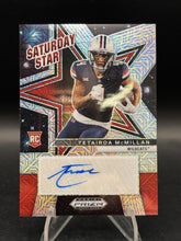 Load image into Gallery viewer, 2025 Draft Picks Tetairoa McMillan Saturday Stars Autographs Mojo #/25

