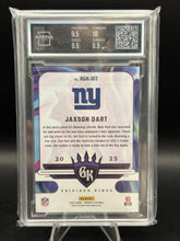 Load image into Gallery viewer, 2025 Donruss #RGK-JDT Jaxson Dart Rookie Gridiron Kings Arena Club 9
