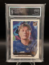 Load image into Gallery viewer, 2025 Donruss #RGK-JDT Jaxson Dart Rookie Gridiron Kings Arena Club 9
